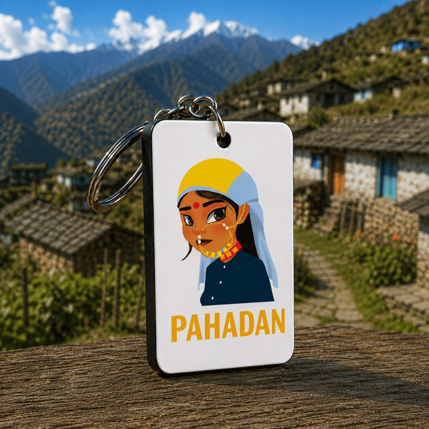 Pahadan Nathuli Keyring